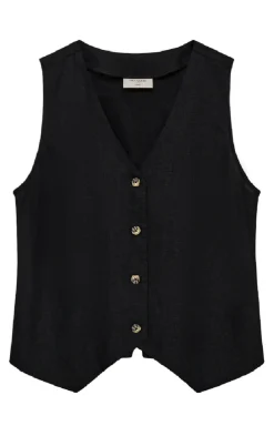 Freequent Vest - Lava - Black