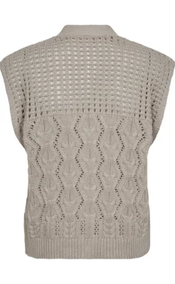 Freequent Vest - Limbo - Simply Taupe w. Gold