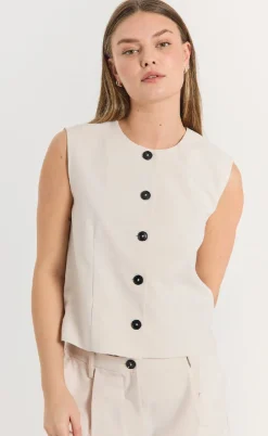 Freequent Vest - Maeve - Moonbeam