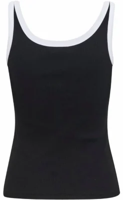 Gestuz Top - Drew Contrast - Black