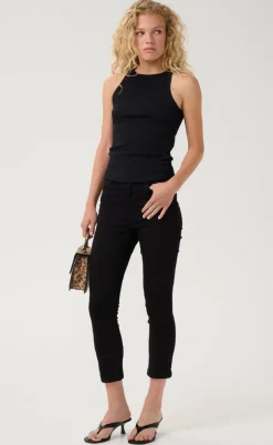 Gestuz Top - Drew Rhinestone - Black