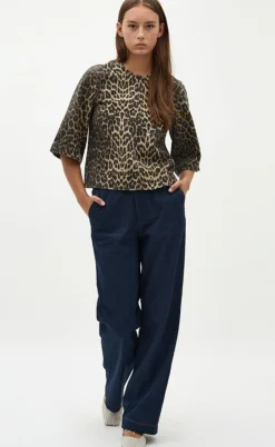 Gloabl Funk Top - Ava-G - Leopard Mist