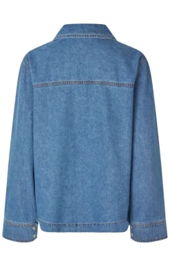 Global Funk Bluse - Maitana-G - Mid Vintage Blue