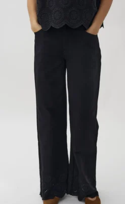 Global Funk Bukser - Amarillo Scallop-G - Black