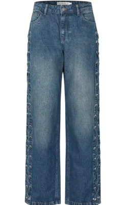 Global Funk Bukser - Carlea - Mud Stone Wash