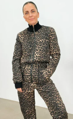 Global Funk Flyverdragt / Termodragt - Isolde-G - Leopard Mist