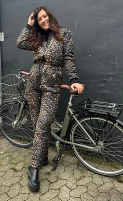 Global Funk Flyverdragt / Termodragt - Isolde-G - Leopard Mist