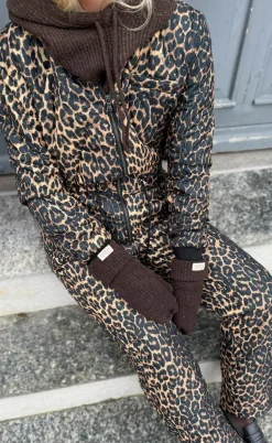 Global Funk Flyverdragt / Termodragt - Isolde-G - Leopard Mist