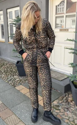 Global Funk Flyverdragt / Termodragt - Isolde-G - Leopard Mist