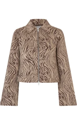 Global Funk Jakke - Deluanne-G - Brown Zebra