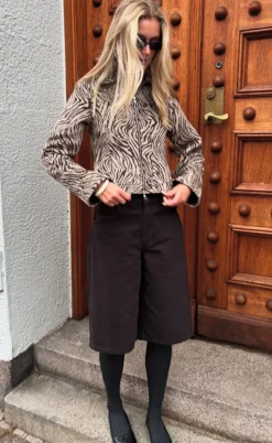 Global Funk Jakke - Deluanne-G - Brown Zebra