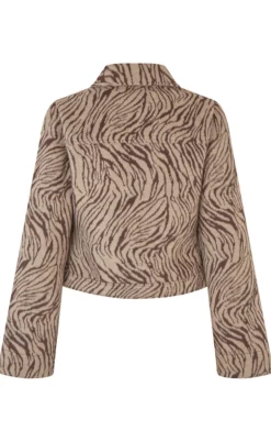 Global Funk Jakke - Deluanne-G - Brown Zebra