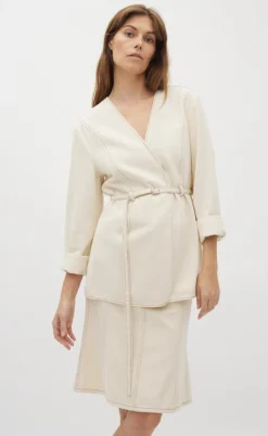 Global Funk Jakke - Yulianne-G - Ecru