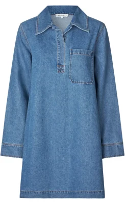 Global Funk Kjole - Fialeo-G - Mid Vintage Blue