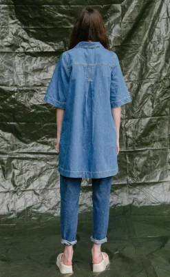 Global Funk Kjole - G-Mira - Mid Vintage Blue