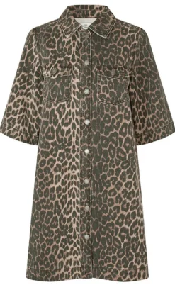 Global Funk Kjole - Mira-G - Leopard Mist