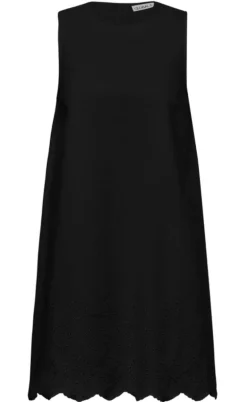 Global Funk Kjole - Rhiann Scallop-G - Black