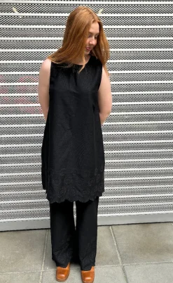 Global Funk Kjole - Rhiann Scallop-G - Black