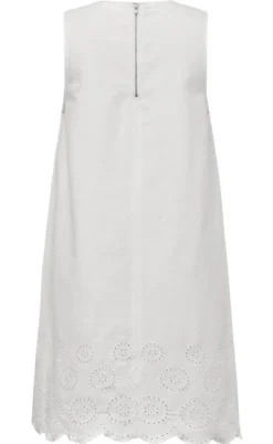 Global Funk Kjole - Rhiann Scallop-G - White