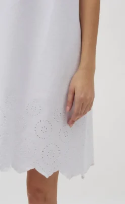 Global Funk Kjole - Rhiann Scallop-G - White