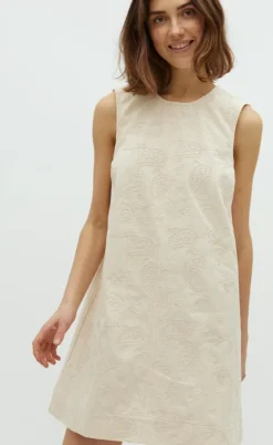 Global Funk Kjole - Rhiann-G - Ecru