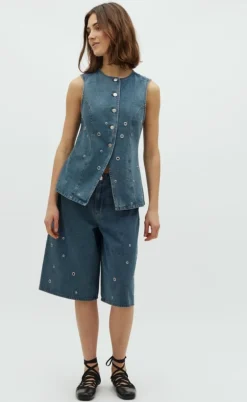 Global Funk Shorts - Talina - Light Mud Wash