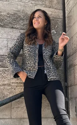 Global Funk Skjorte - Panema-G - Leopard Mist