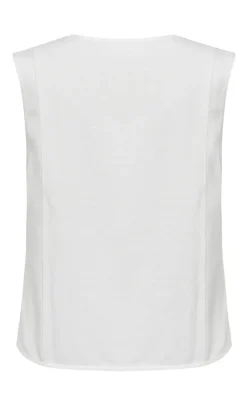 Global Funk Top - Ciana Scallop-G - White