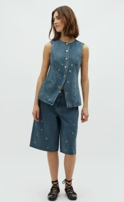 Global Funk Top - Gibella - Light Mud Wash