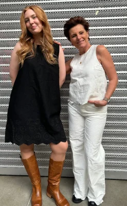 Global Funk Top - Rihne Scallop-G - White