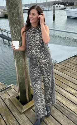 Global Funk Top - Rihne-G - Leopard Mist