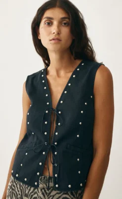 Global Funk Vest - Filluca-G - Washed Black