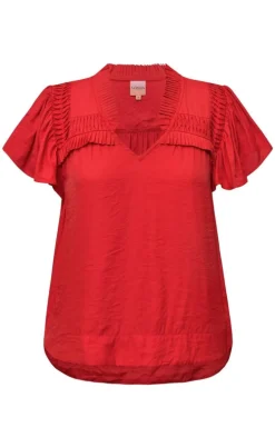 Gossia Bluse - Najah - Lipstick