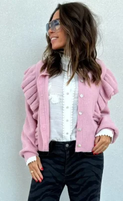 Gossia Cardigan - Annsofi - Soft Rose