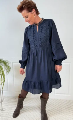 Gossia Kjole - Bell - Navy