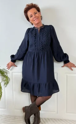 Gossia Kjole - Bell - Navy