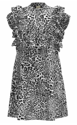 Gossia Kjole - Musse - Grey Leopard