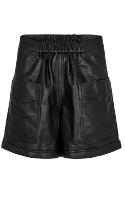 Gossia Shorts - Thilla Leather - Black