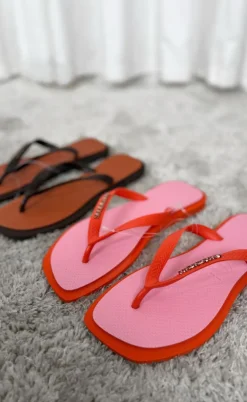 Havaianas Klipklappere - Top Square Fusion - Sunset Orange