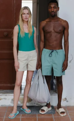 H2O Badedragt - Tornø Swim - Posy Green