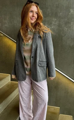 H2O Fagerholt Bukser - Holiday - Dusty Rose Stripe