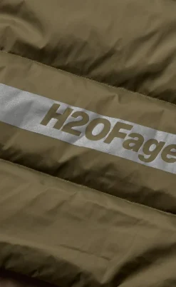 H2O Fagerholt Jakke - Sherlock - Sand/Dark Green Moss