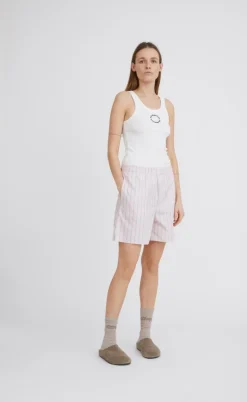 H2O Fagerholt Shorts - Holiday - Dusty Rose Stripe