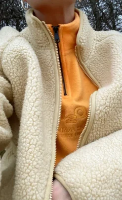 H2O Jakke - Langli Pile - Beige