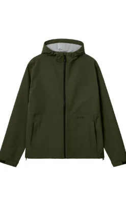 H2O Regnjakke - Bornholm - Army