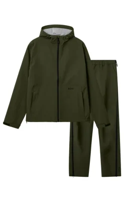 H2O Regnjakke - Bornholm - Army