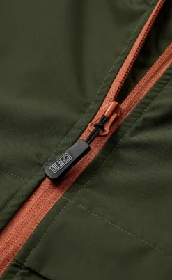 H2O Regnjakke - Rømø Festival - Army/Autumn Leaf