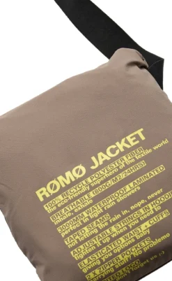 H2O Regnjakke - Rømø Festival - Dusty Oak/Just Yellow