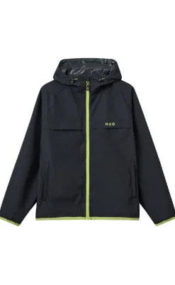 H2O Regnjakke - Rømø Festival - Navy/Lime