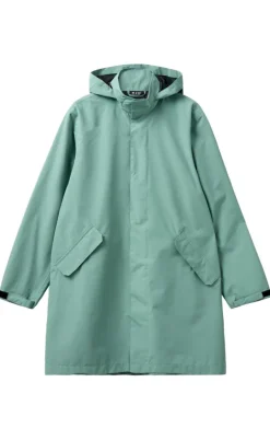 H2O Regnjakke - Rømø Long Unisex - Sea Grass